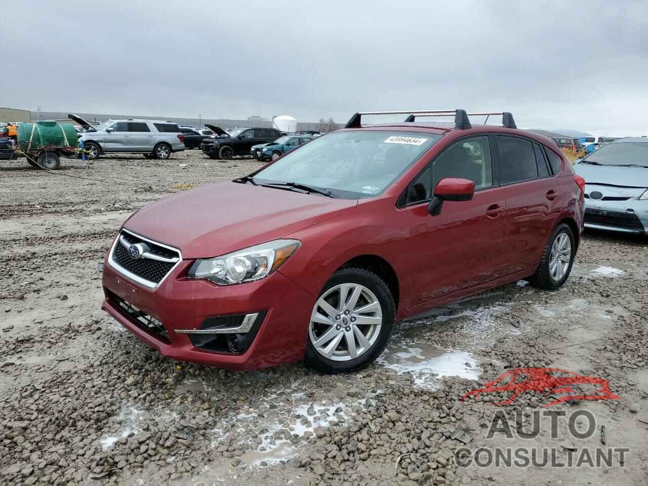 SUBARU IMPREZA 2016 - JF1GPAB69G8210695