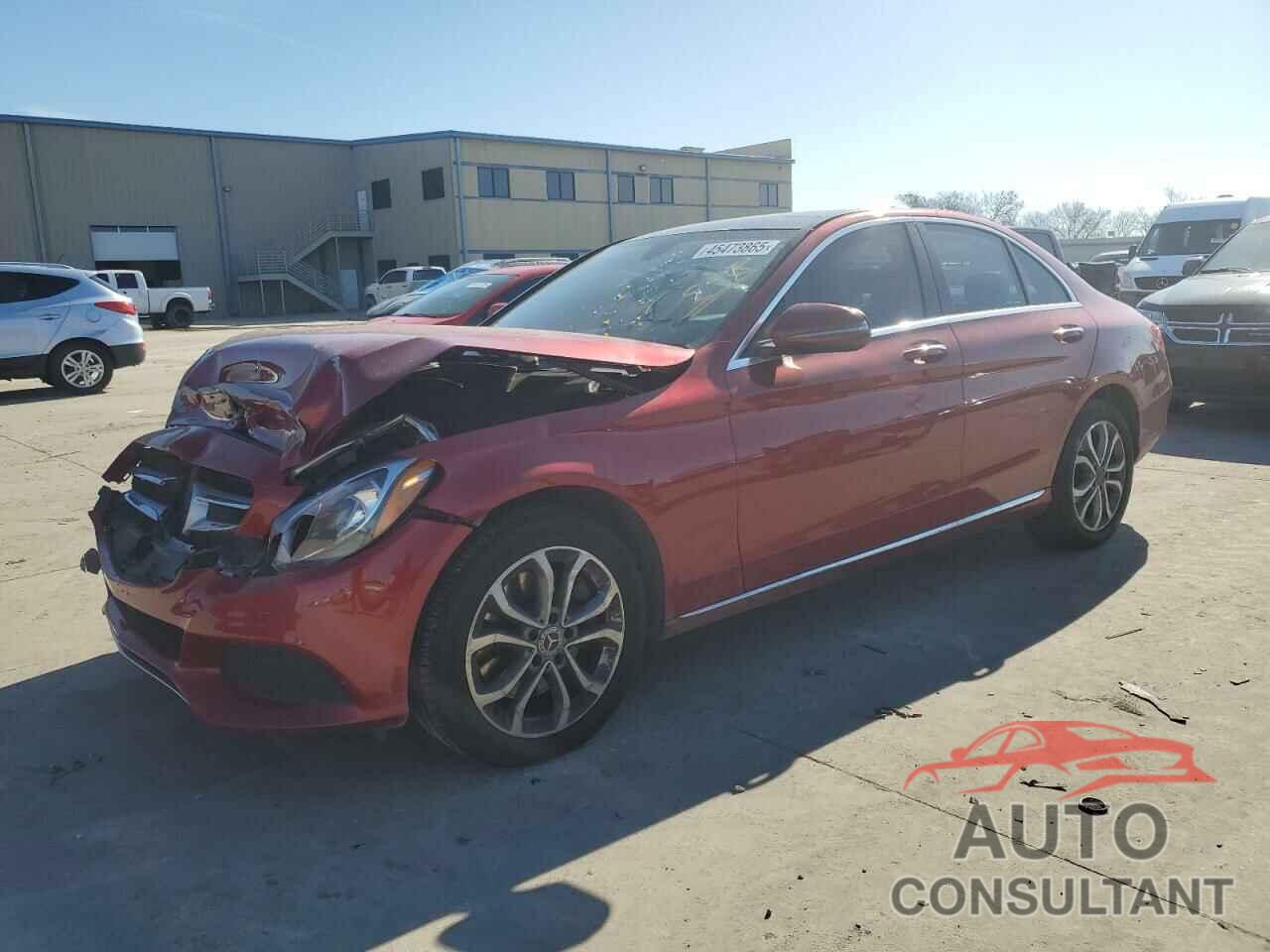 MERCEDES-BENZ C-CLASS 2017 - 55SWF4KB2HU224669