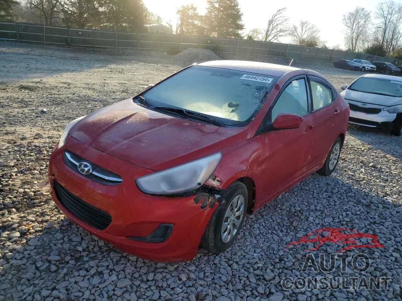 HYUNDAI ACCENT 2016 - KMHCT4AE7GU125453