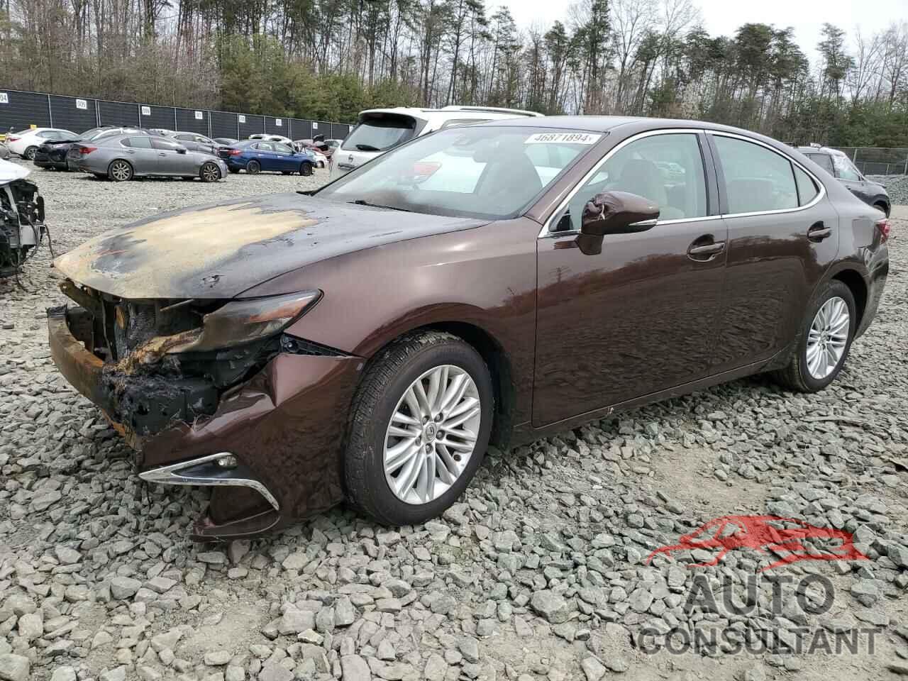 LEXUS ES350 2018 - 58ABK1GG8JU102026