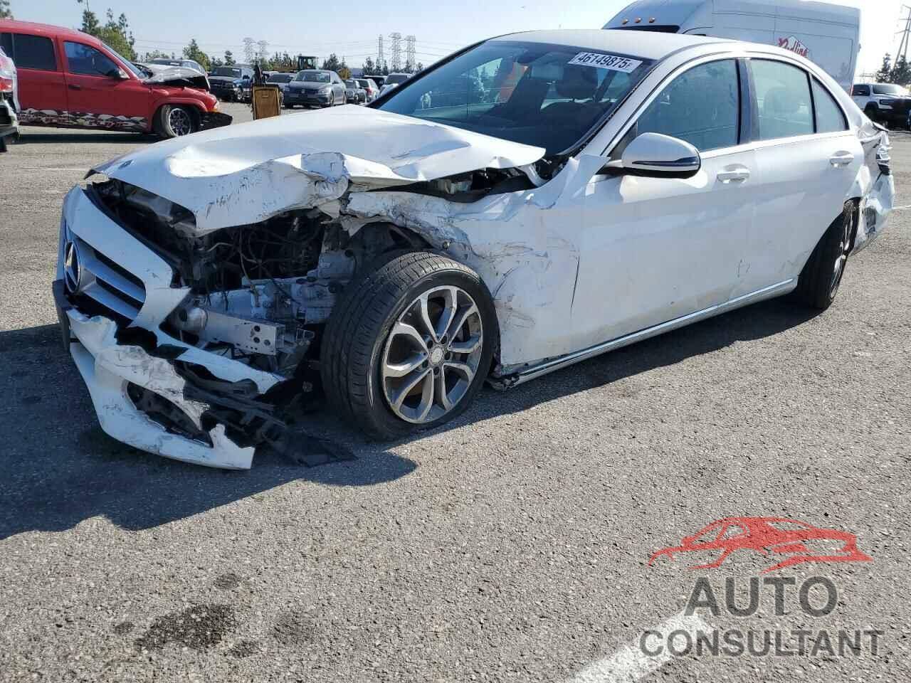 MERCEDES-BENZ C-CLASS 2016 - 55SWF4JB1GU109917