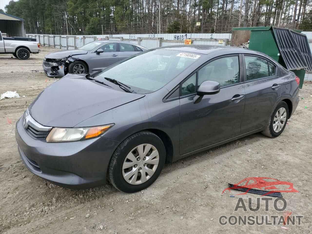 HONDA CIVIC 2012 - 2HGFB2F59CH312046