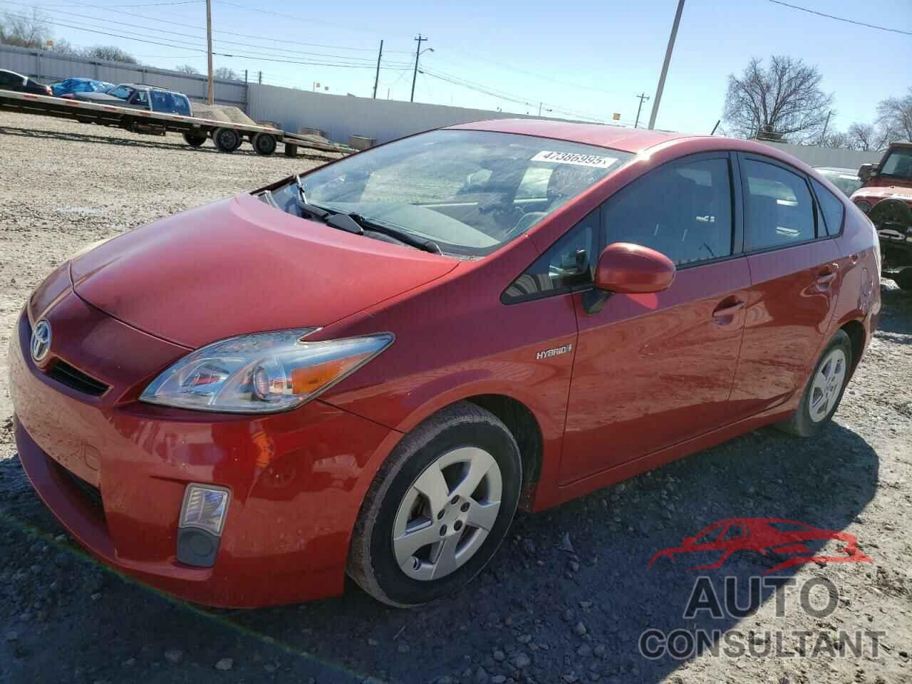 TOYOTA PRIUS 2010 - JTDKN3DU8A1248503