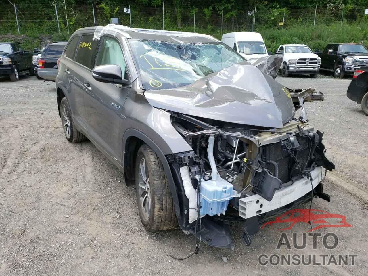 TOYOTA HIGHLANDER 2017 - 5TDJGRFH1HS036631