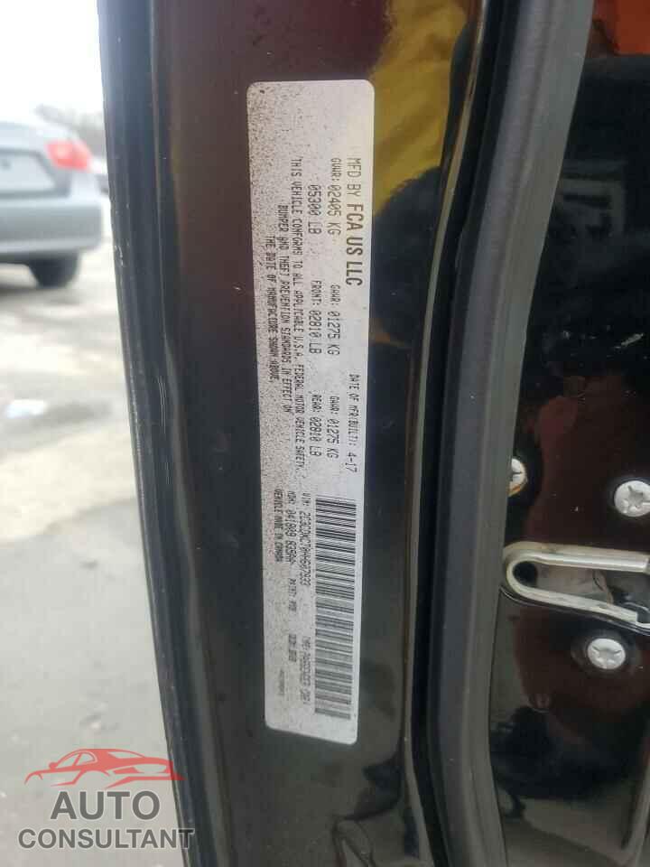 DODGE CHARGER 2017 - 2C3CDXCT0HH607933