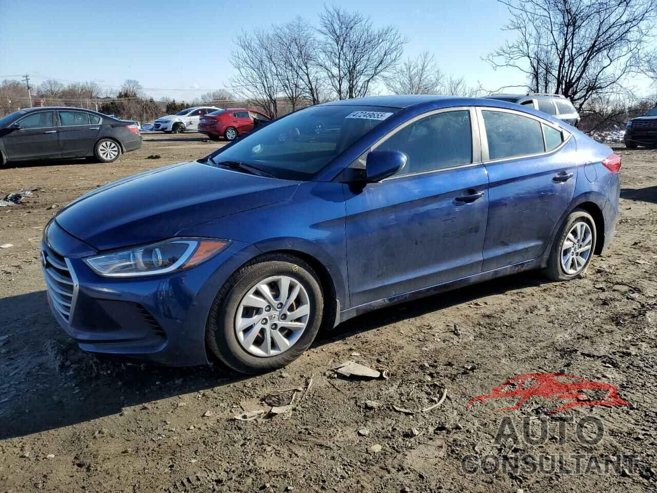 HYUNDAI ELANTRA 2018 - 5NPD74LF4JH355679