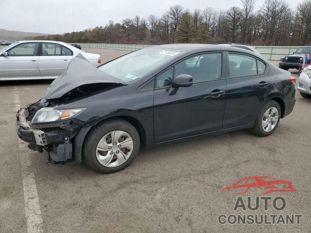 HONDA CIVIC 2013 - 2HGFB2F54DH584697