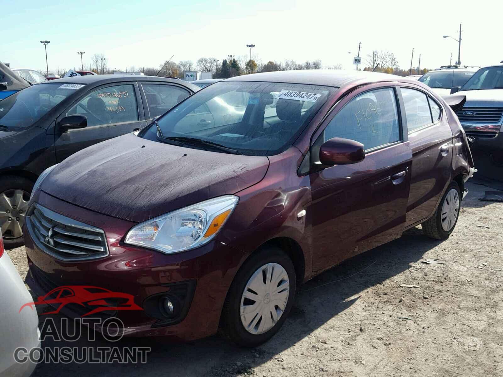 MITSUBISHI MIRAGE 2017 - ML32F3FJ3HHF10967
