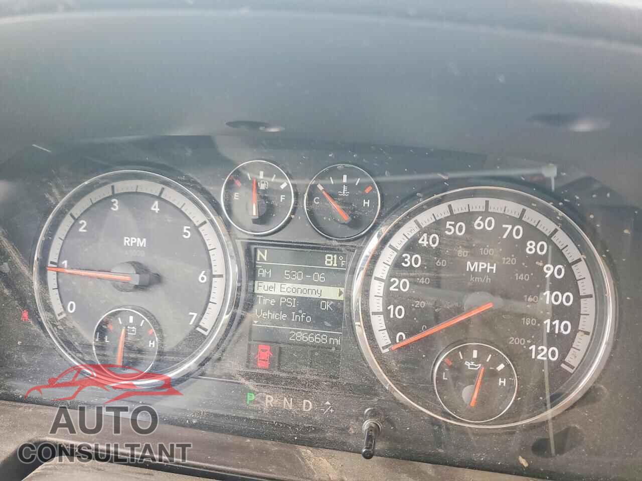 DODGE RAM 1500 2012 - 1C6RD6NT7CS212959