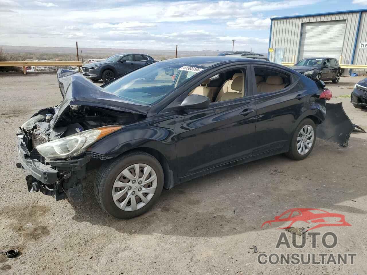 HYUNDAI ELANTRA 2013 - KMHDH4AE3DU526564