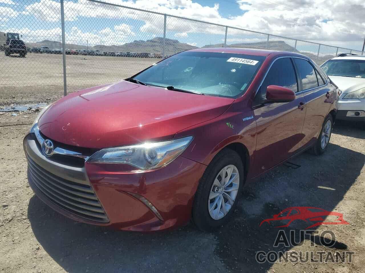 TOYOTA CAMRY 2016 - 4T1BD1FK8GU196165