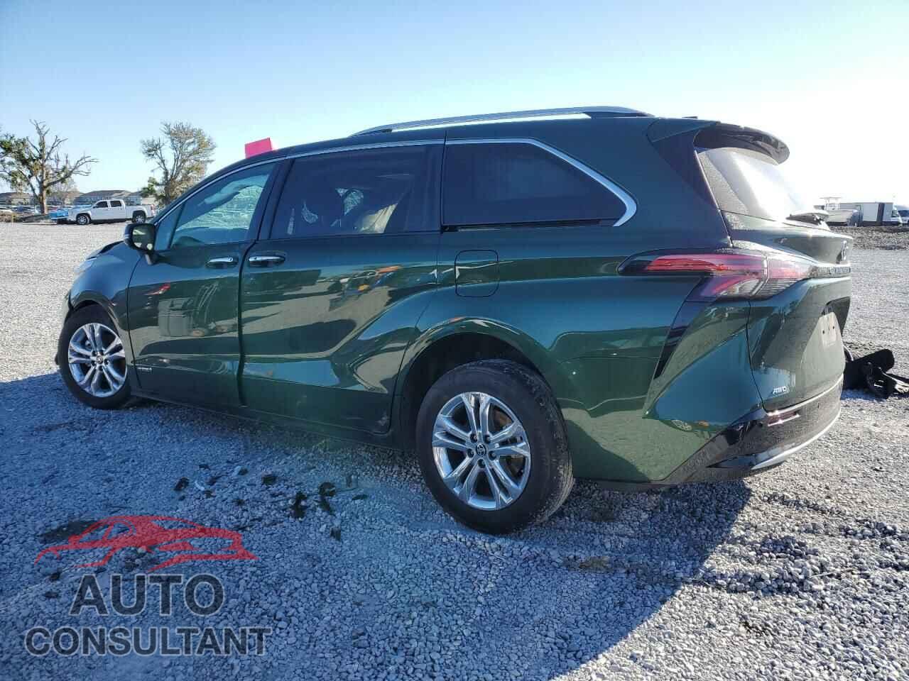 TOYOTA SIENNA 2021 - 5TDESKFC3MS009727