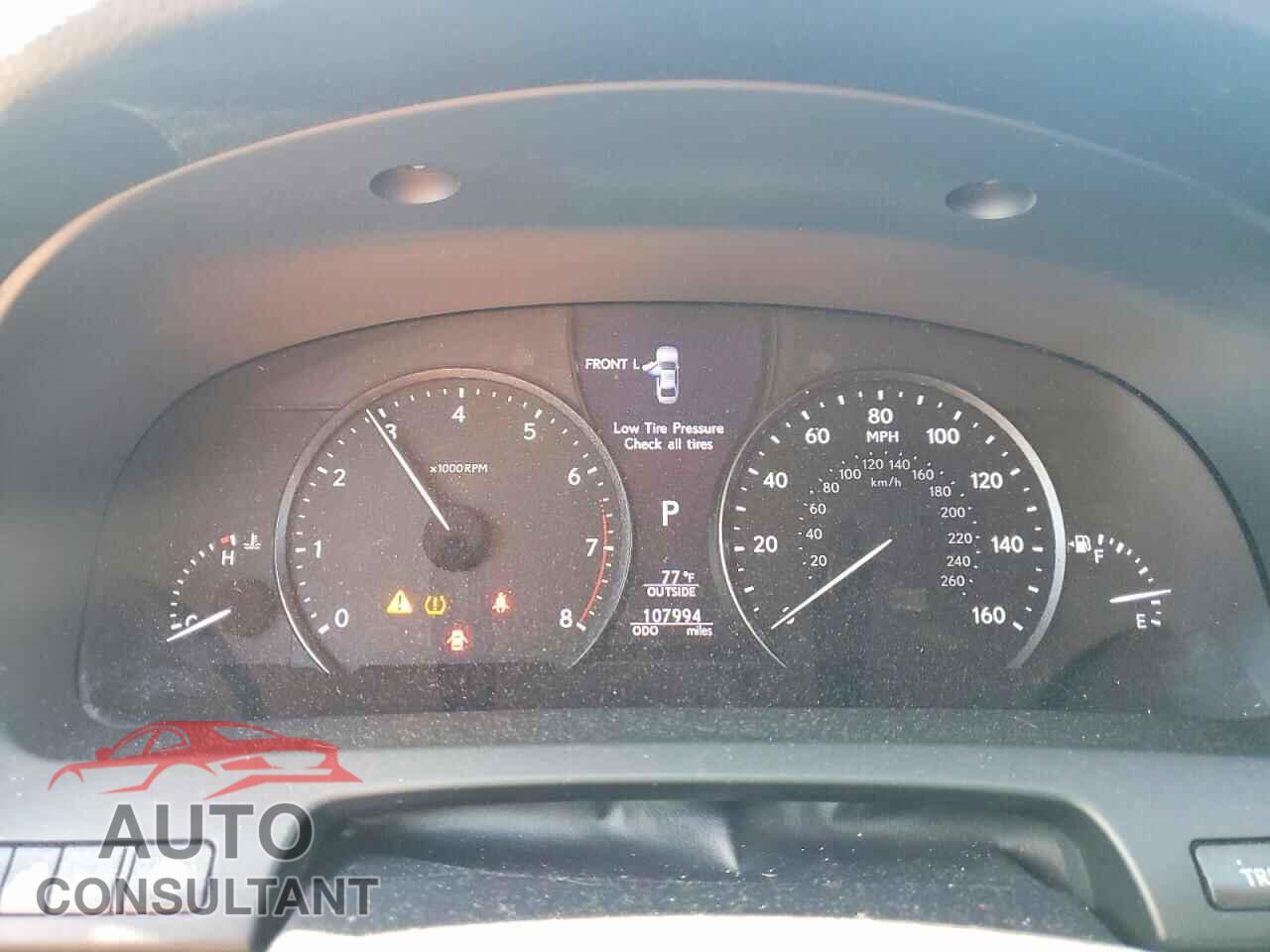 LEXUS LS460 2013 - JTHBL5EF1D5123548