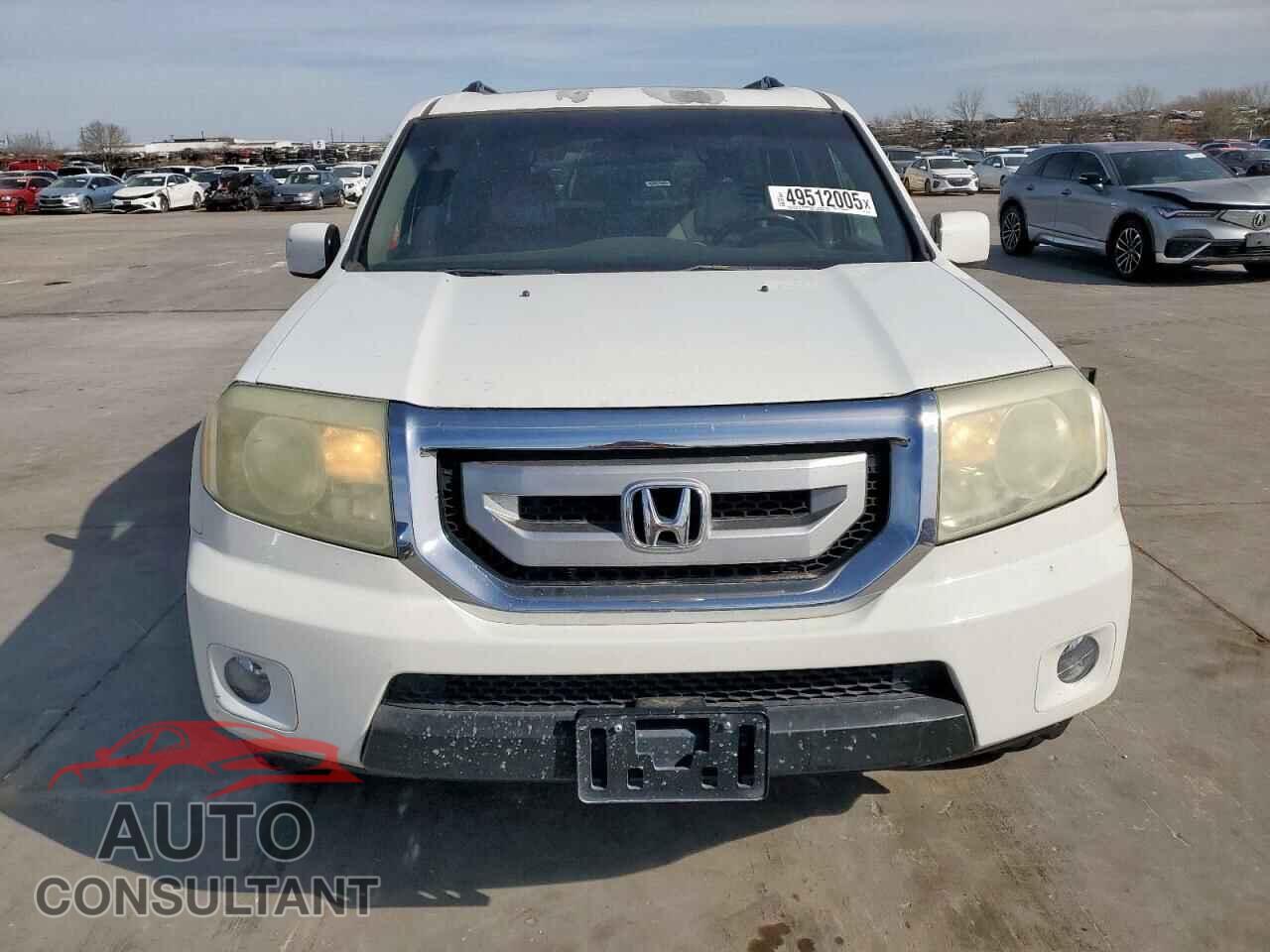 HONDA PILOT 2010 - 5FNYF3H51AB018559