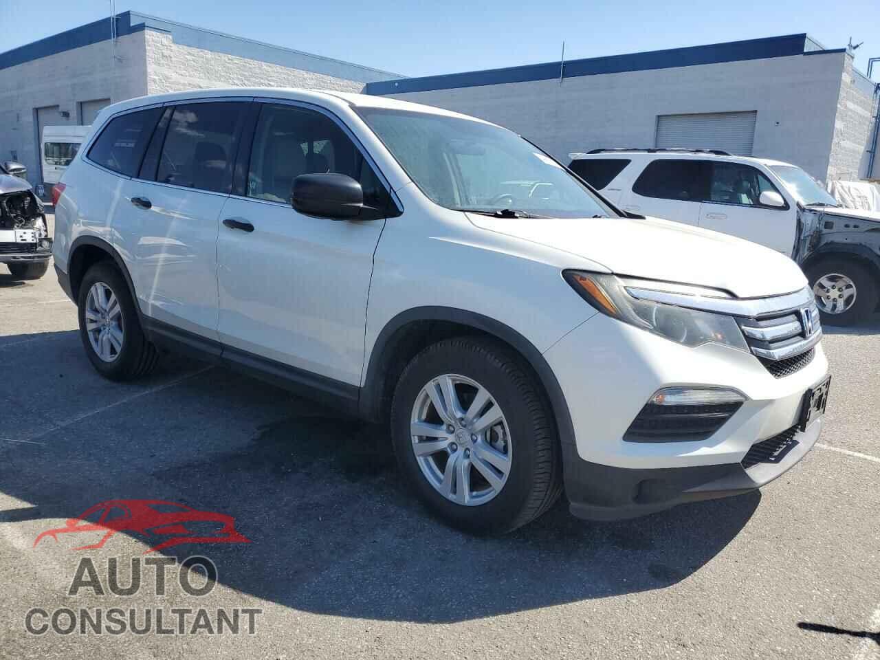 HONDA PILOT 2017 - 5FNYF5H15HB011486