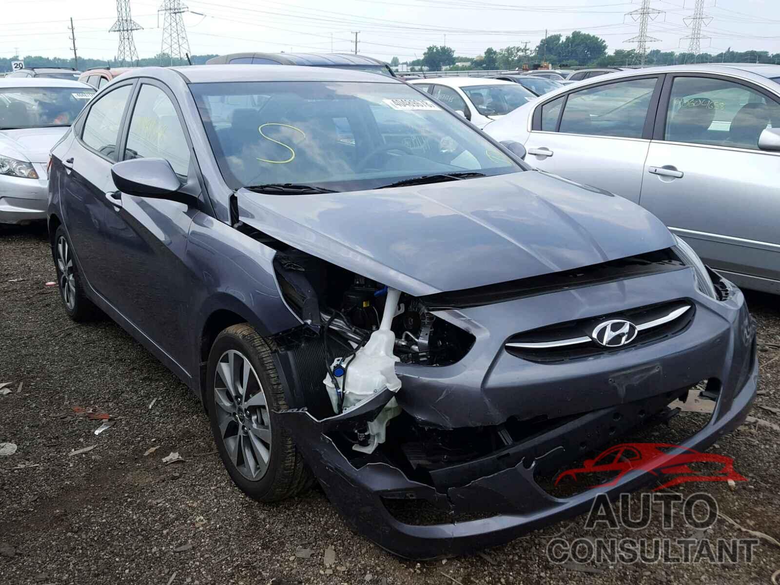 HYUNDAI ACCENT 2017 - KMHCT4AE2HU282258