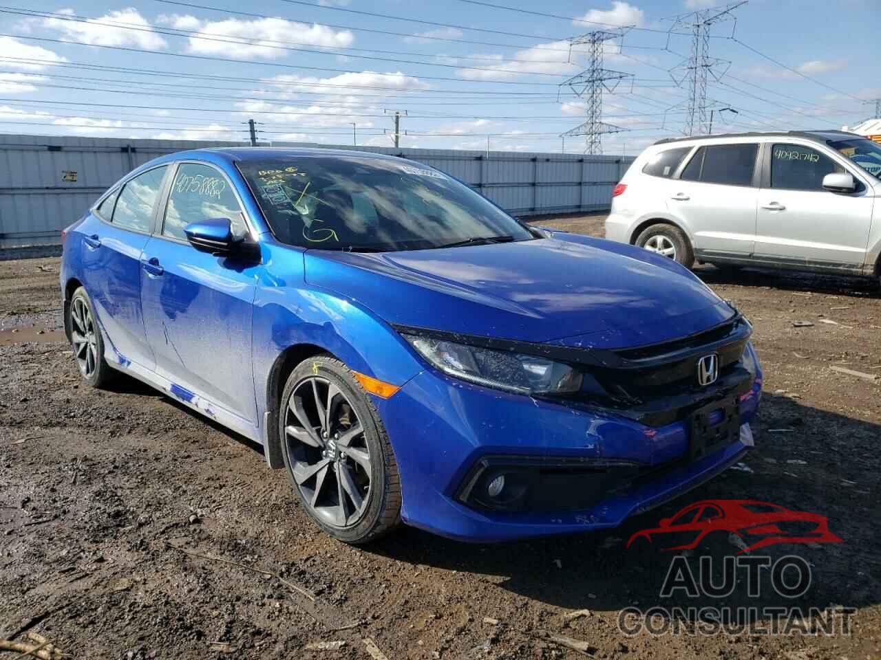 HONDA CIVIC 2019 - 2HGFC2F85KH550787