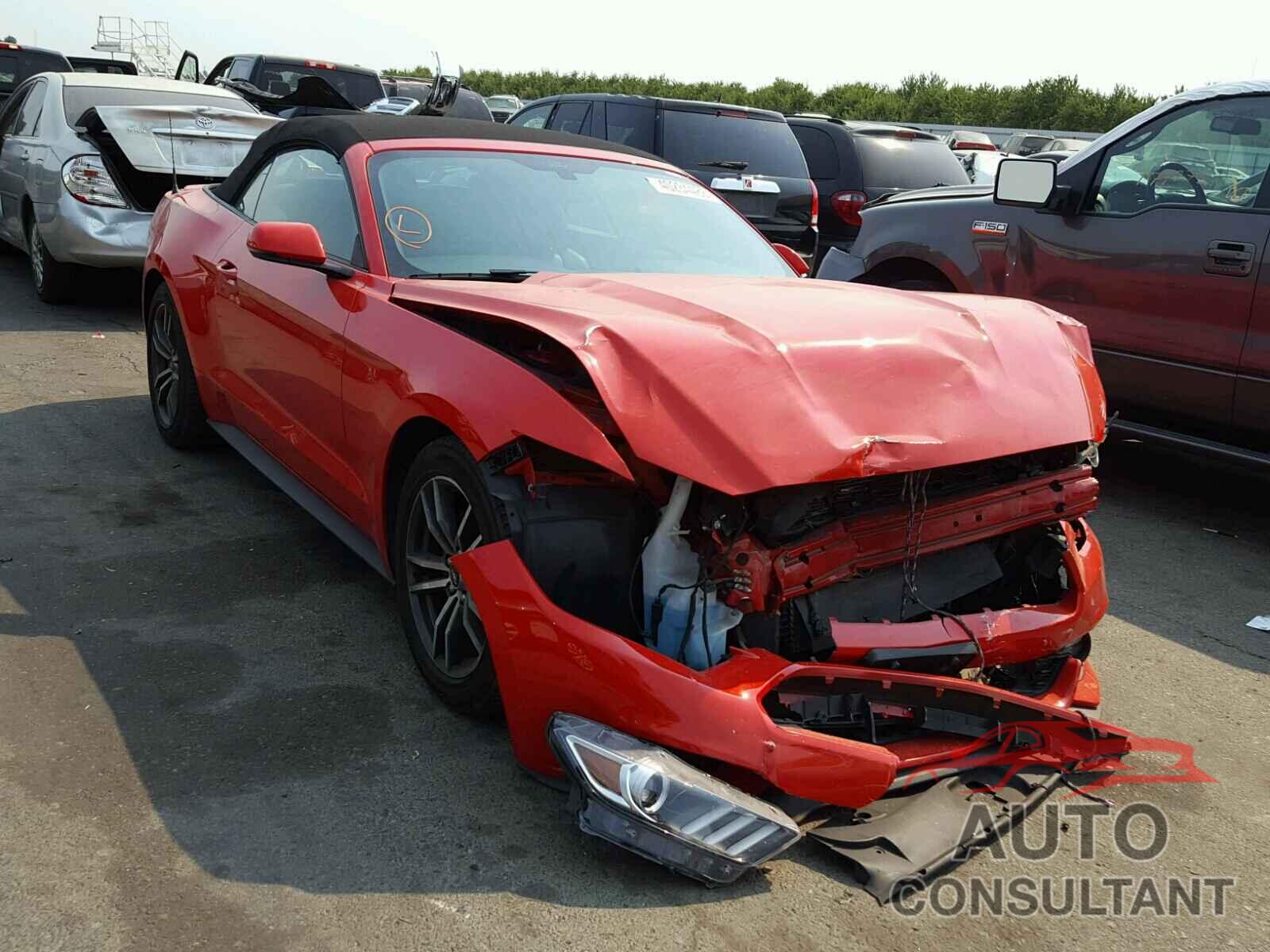 FORD MUSTANG 2017 - 1FATP8UH3H5273199