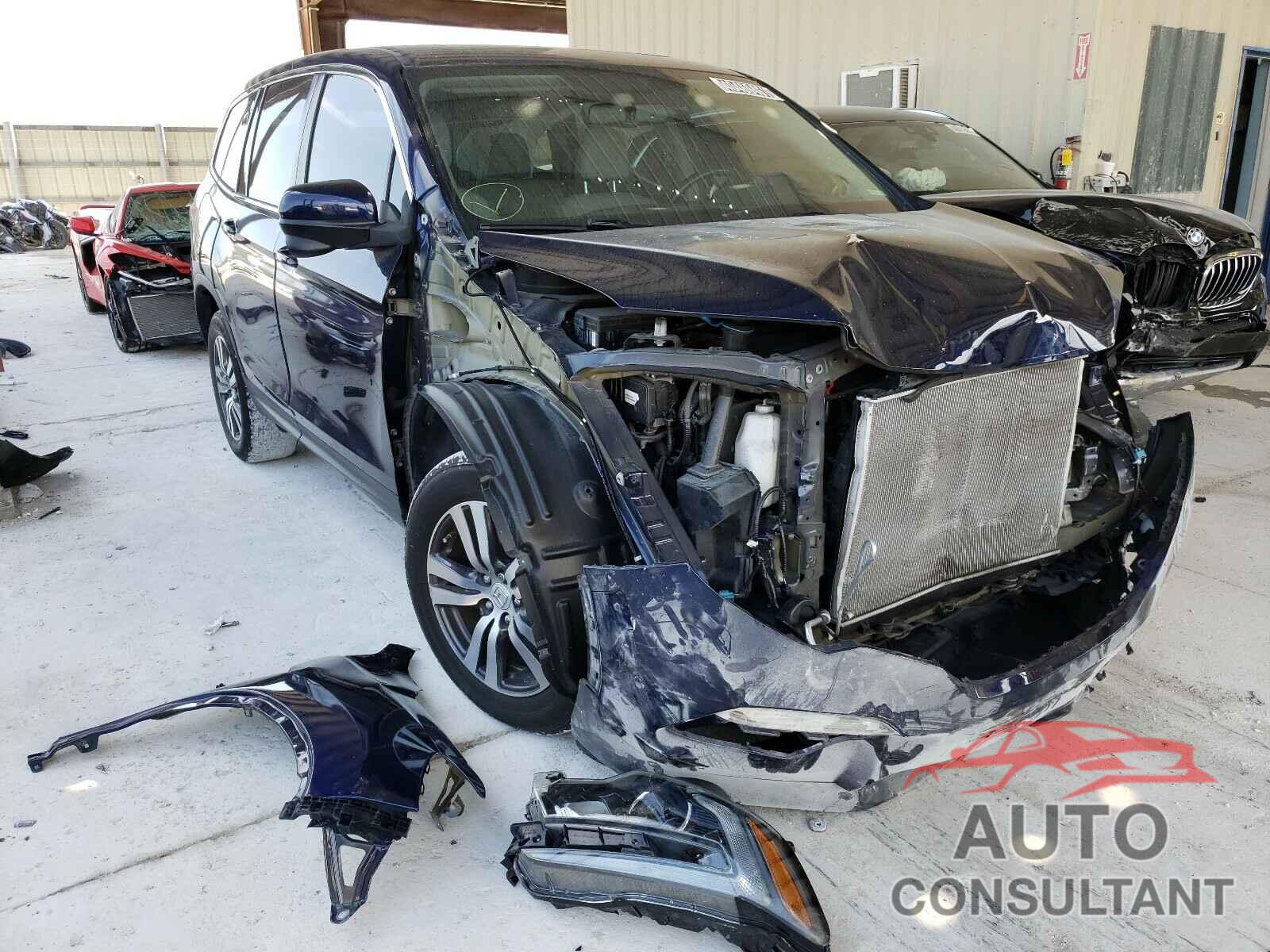 HONDA PILOT 2017 - 5FNYF5H52HB008693