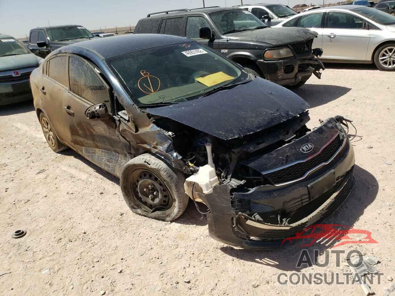 KIA RIO 2016 - KNADN4A3XG6627635