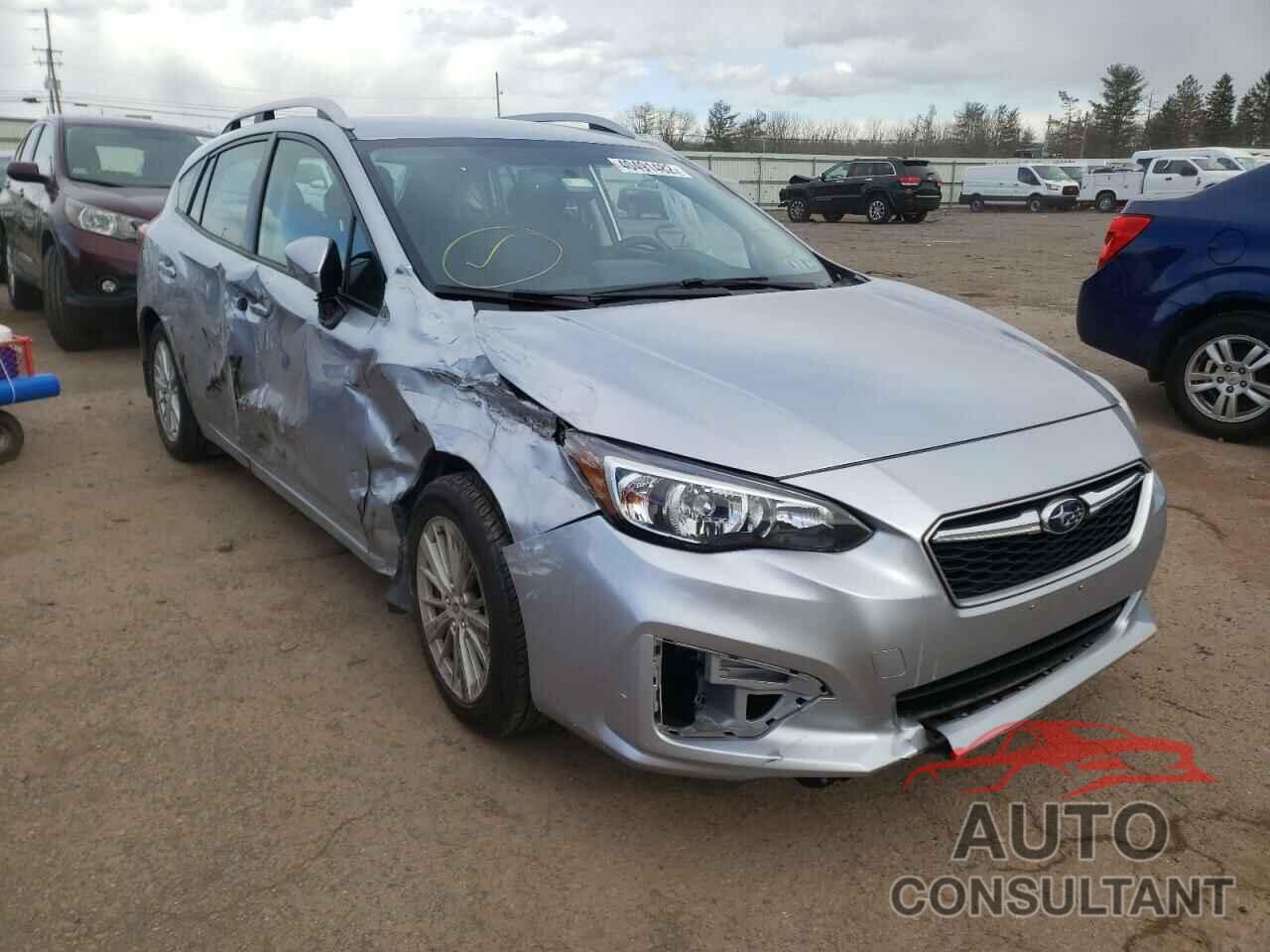 SUBARU IMPREZA 2017 - 4S3GTAB66H3734343
