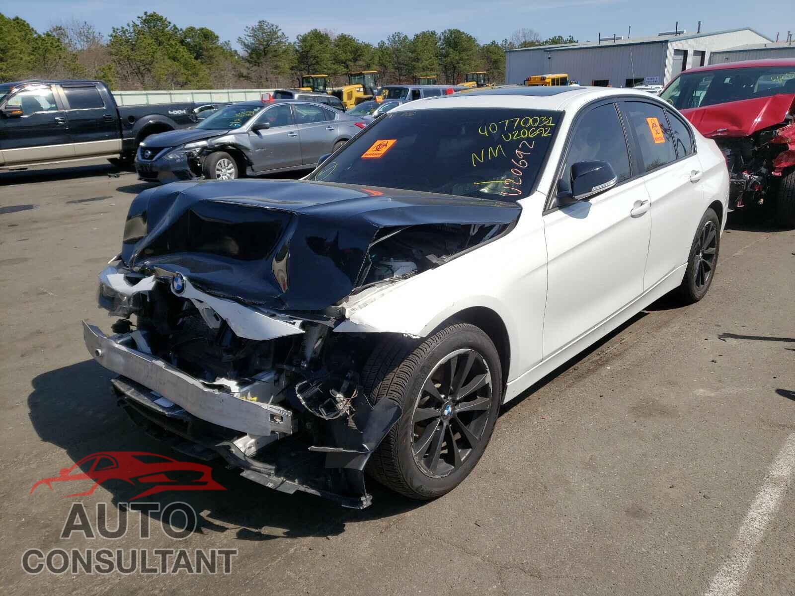 BMW 3 SERIES 2016 - WBA8E5G59GNU20692