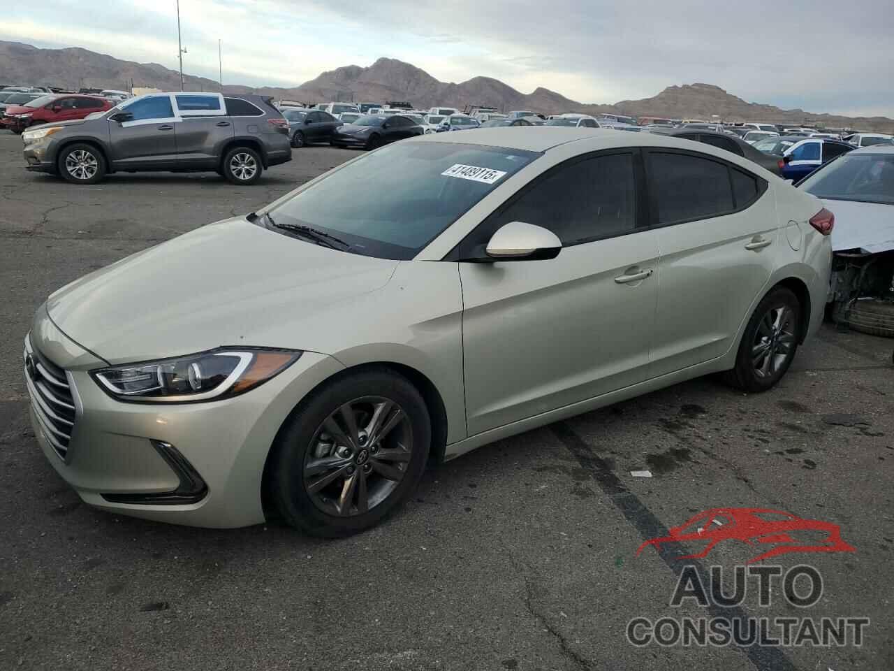 HYUNDAI ELANTRA 2017 - KMHD84LF9HU210744