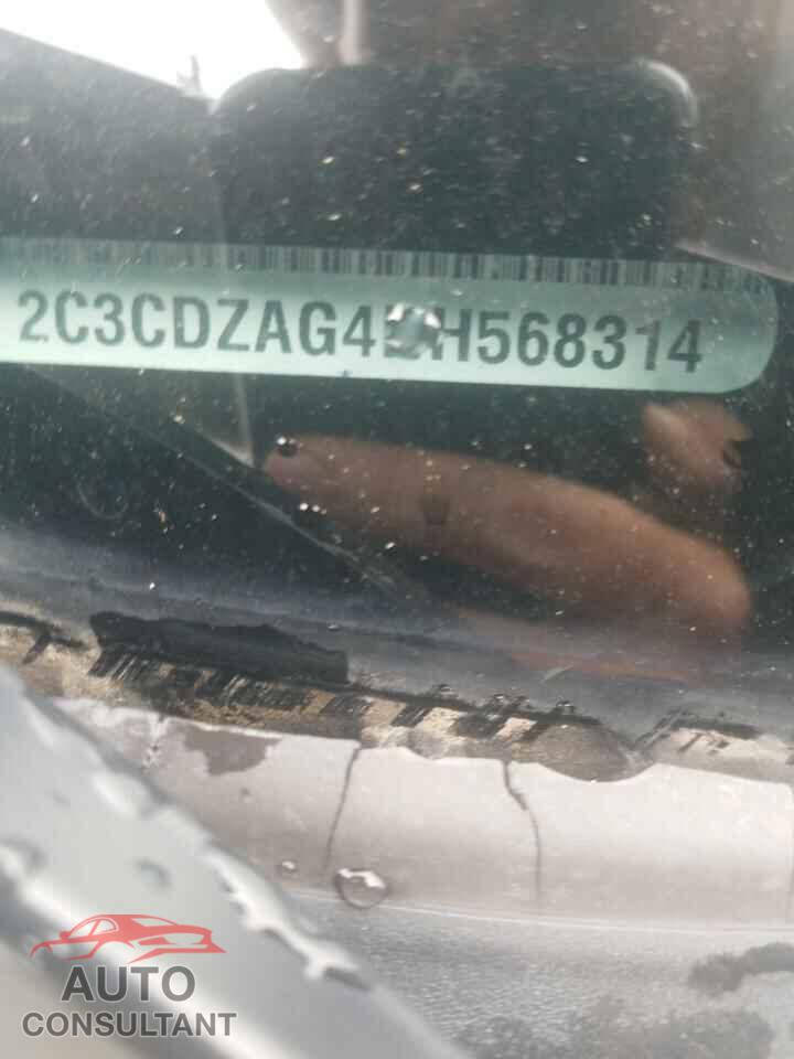 DODGE CHALLENGER 2017 - 2C3CDZAG4HH568314
