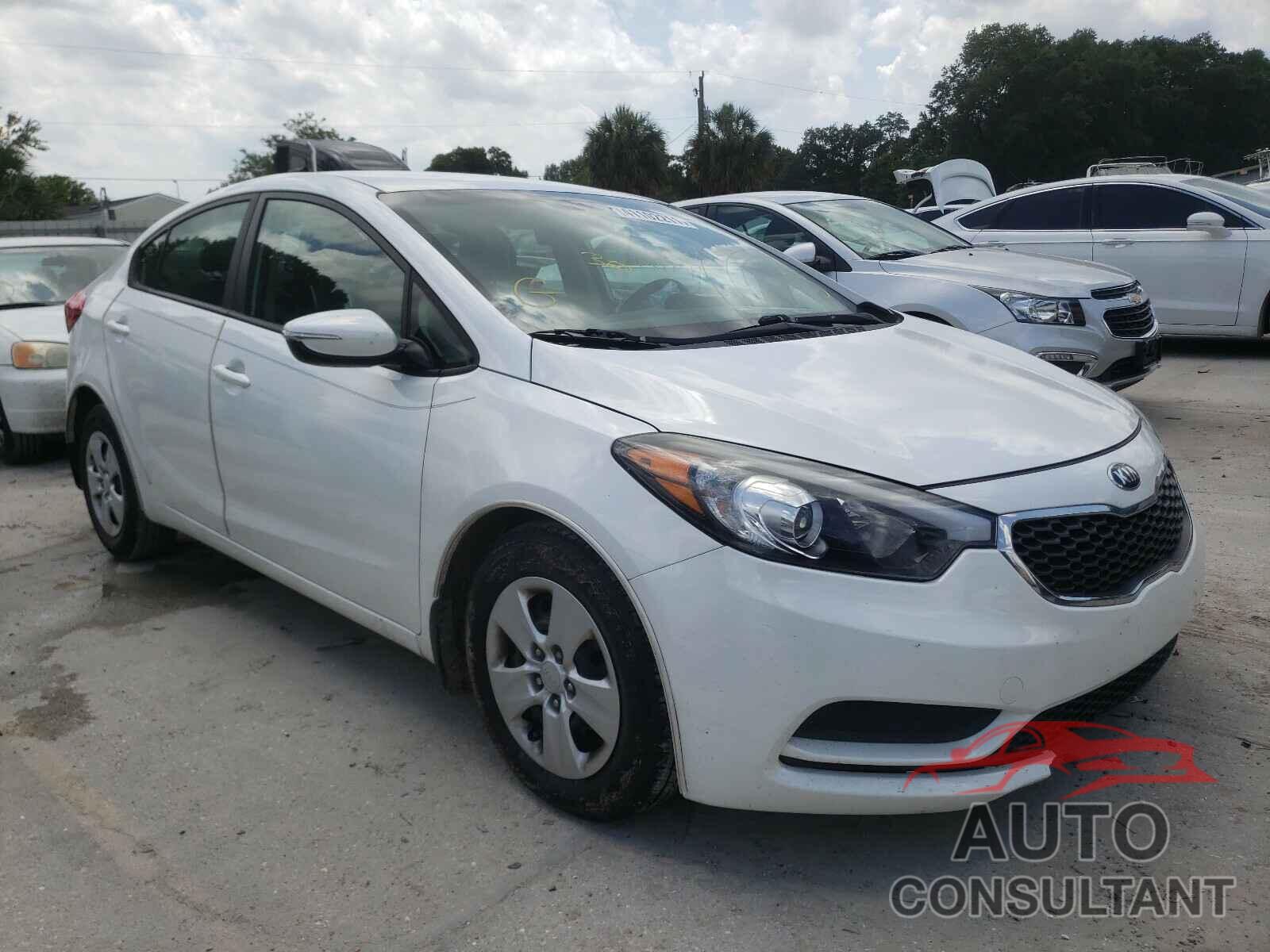 KIA FORTE 2016 - KNAFX4A66G5551043