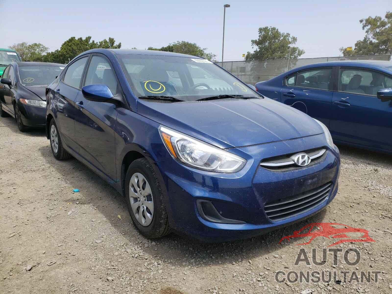 HYUNDAI ACCENT 2017 - KMHCT4AE9HU273010