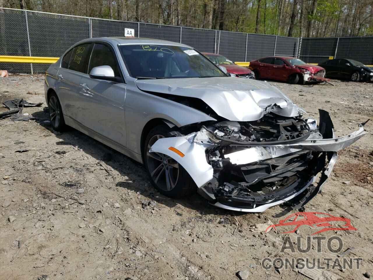 BMW 3 SERIES 2017 - WBA8D9G3XHNU65277