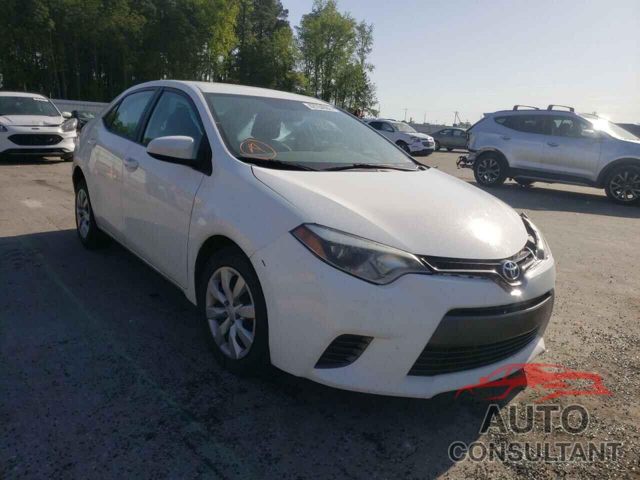 TOYOTA COROLLA 2016 - 5YFBURHE2GP507838