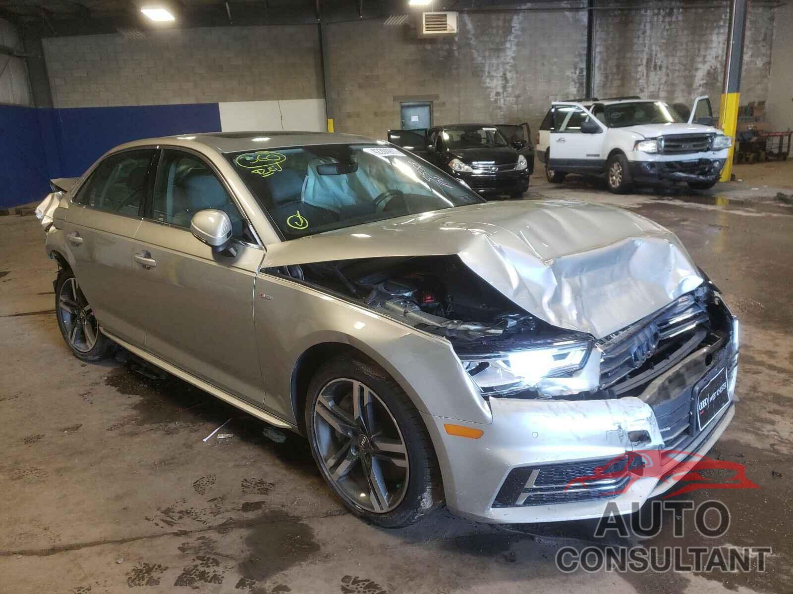 AUDI A4 2017 - WAUENAF45HN035233