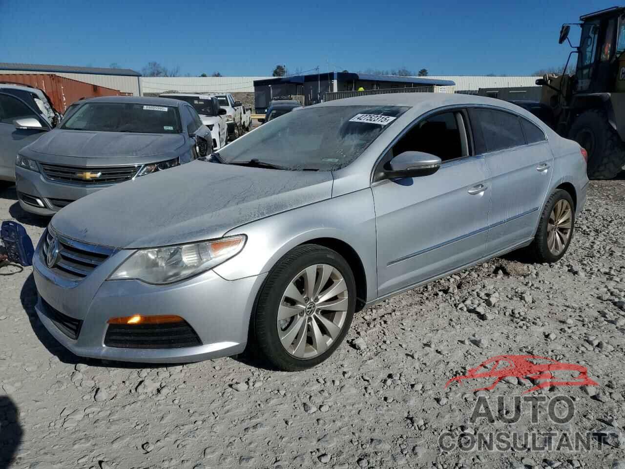 VOLKSWAGEN CC 2012 - WVWMP7AN1CE543591