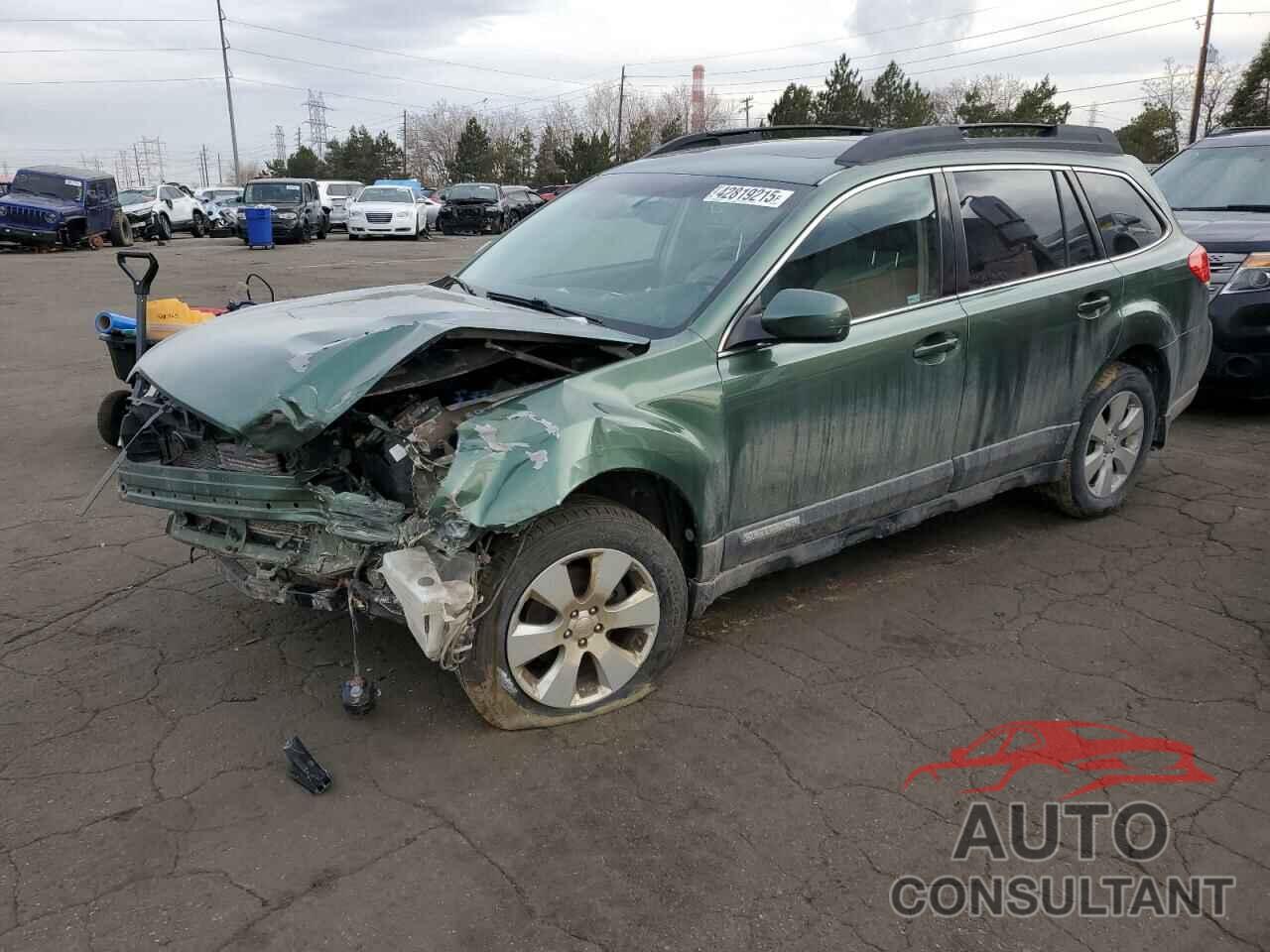 SUBARU OUTBACK 2010 - 4S4BRCGC3A3326337