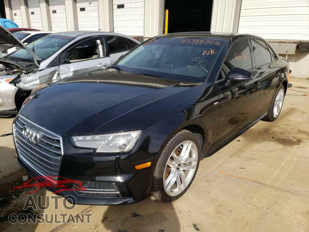 AUDI A4 2017 - WAUDNAF48HN044987
