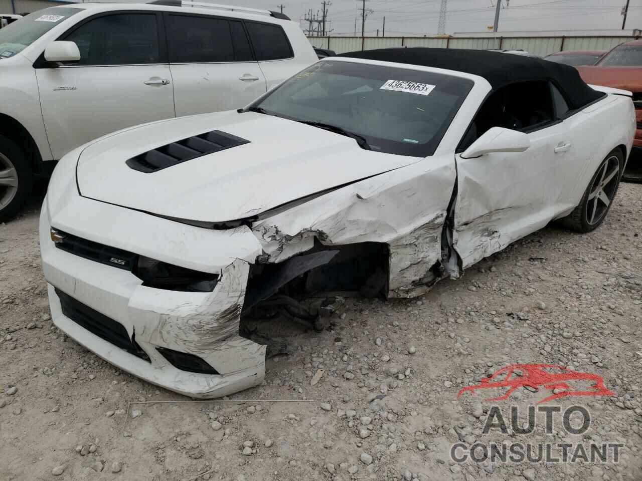 CHEVROLET CAMARO 2015 - 2G1FH3DJ6F9188683