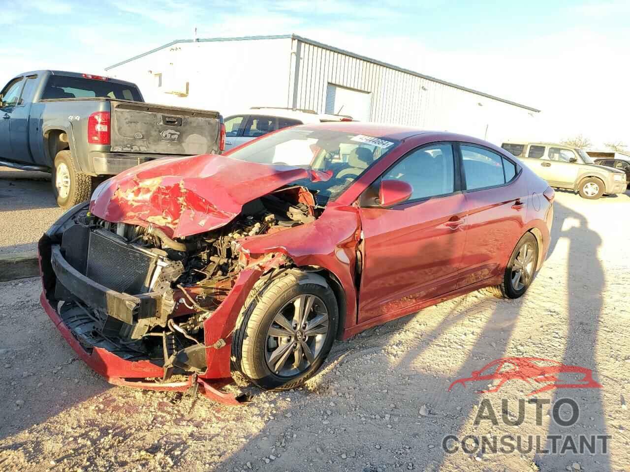 HYUNDAI ELANTRA 2018 - 5NPD84LF1JH288360