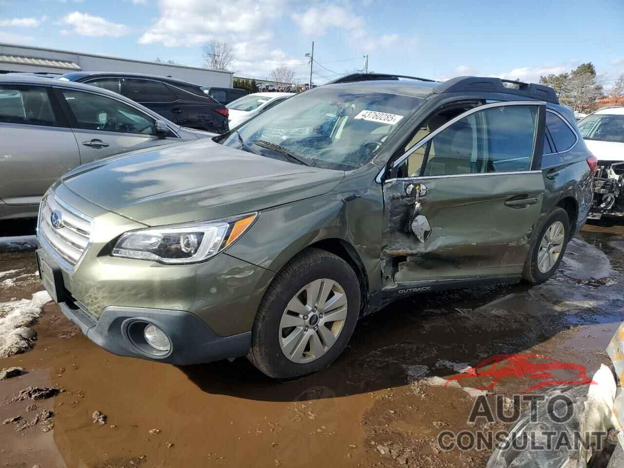 SUBARU OUTBACK 2016 - 4S4BSACC9G3307265