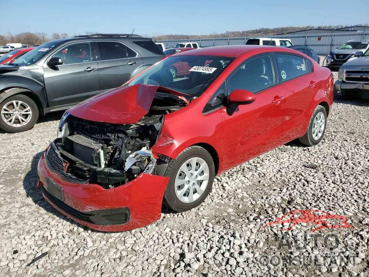 KIA RIO 2015 - KNADM4A36F6501130