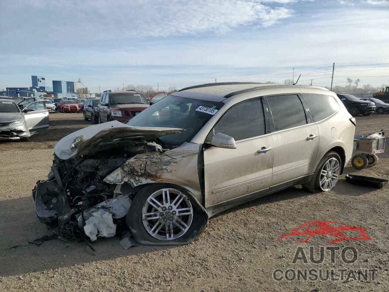 CHEVROLET TRAVERSE 2014 - 1GNKRGKD6EJ343346