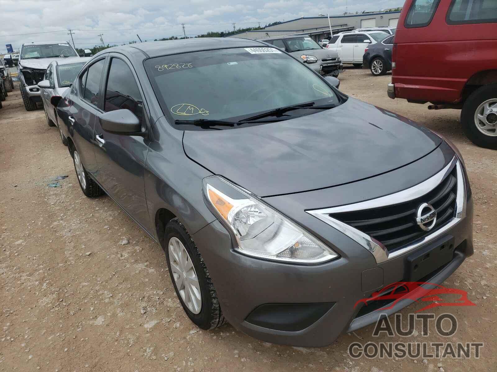 NISSAN VERSA 2016 - 3N1CN7AP3GL892828