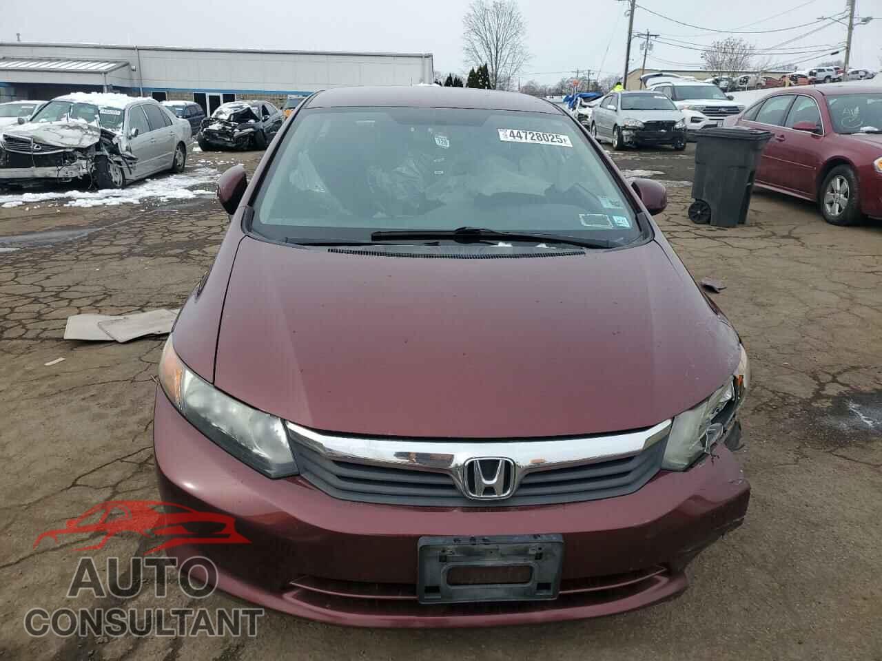 HONDA CIVIC 2012 - 2HGFB2F56CH554745