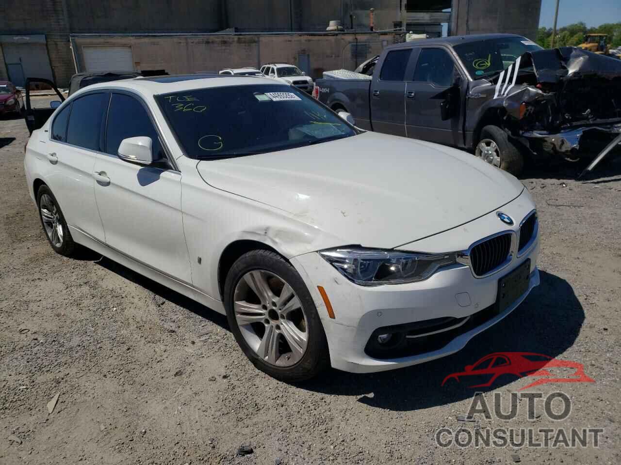 BMW 3 SERIES 2017 - WBA8E1C34HA156481
