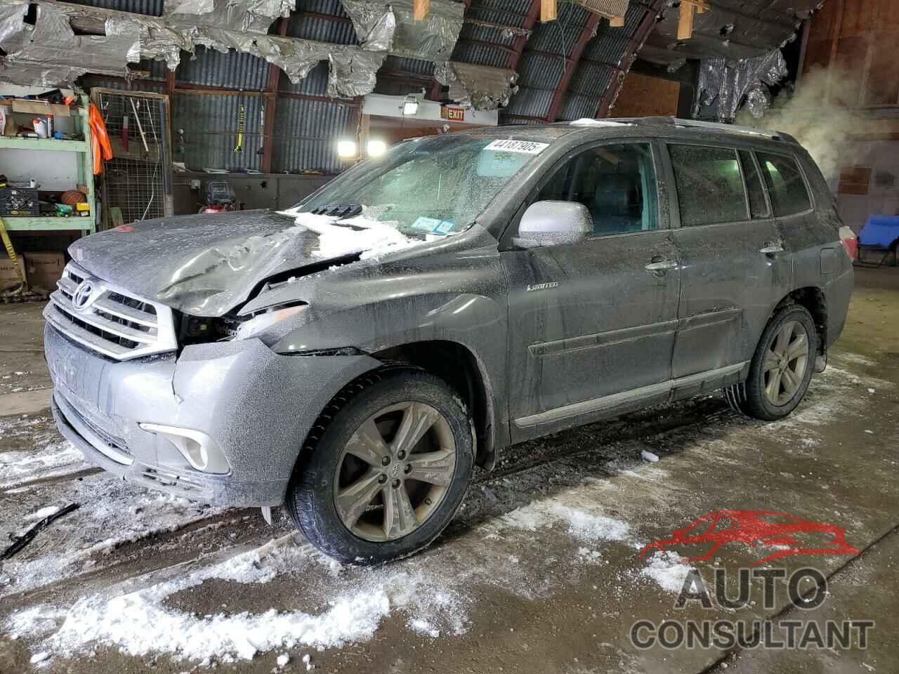 TOYOTA HIGHLANDER 2012 - 5TDDK3EH9CS169768