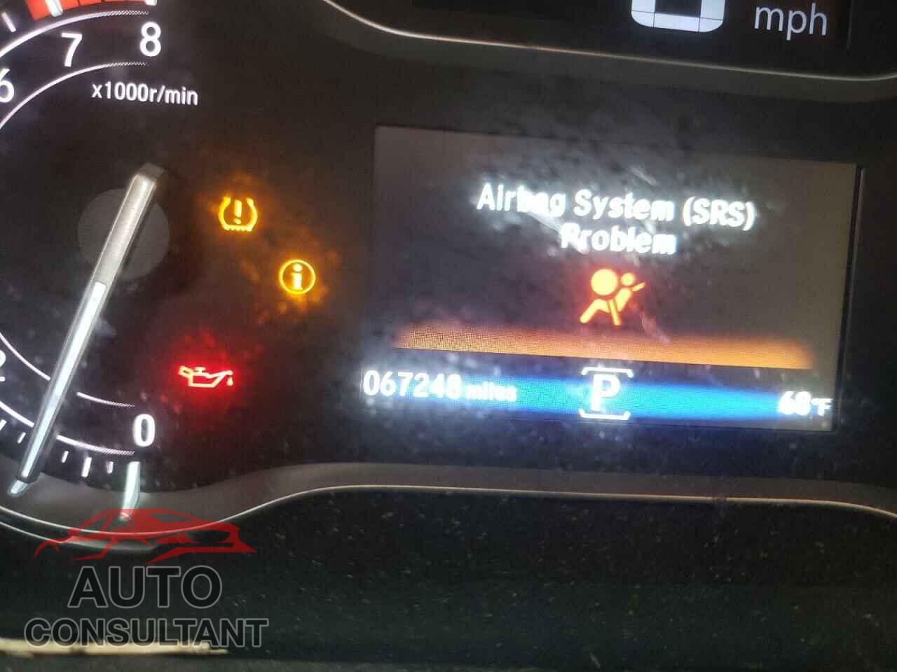 HONDA RIDGELINE 2017 - 5FPYK2F6XHB010804