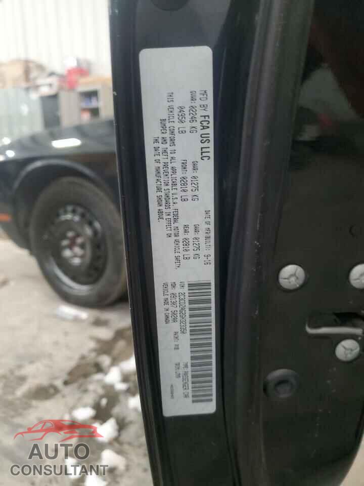 DODGE CHALLENGER 2016 - 2C3CDZAG2GH323350