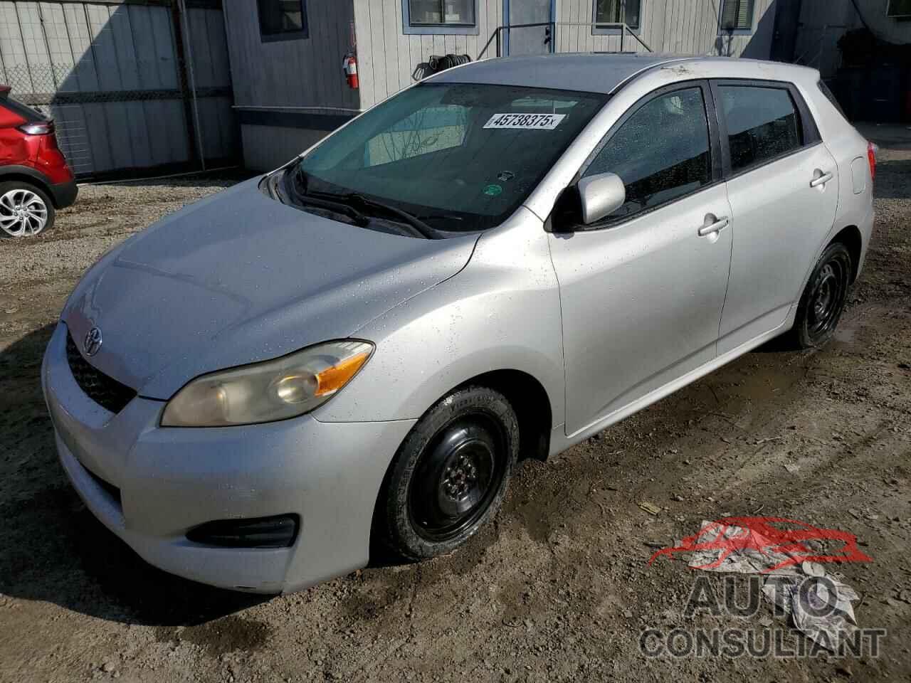 TOYOTA COROLLA 2009 - 2T1KU40E89C141823