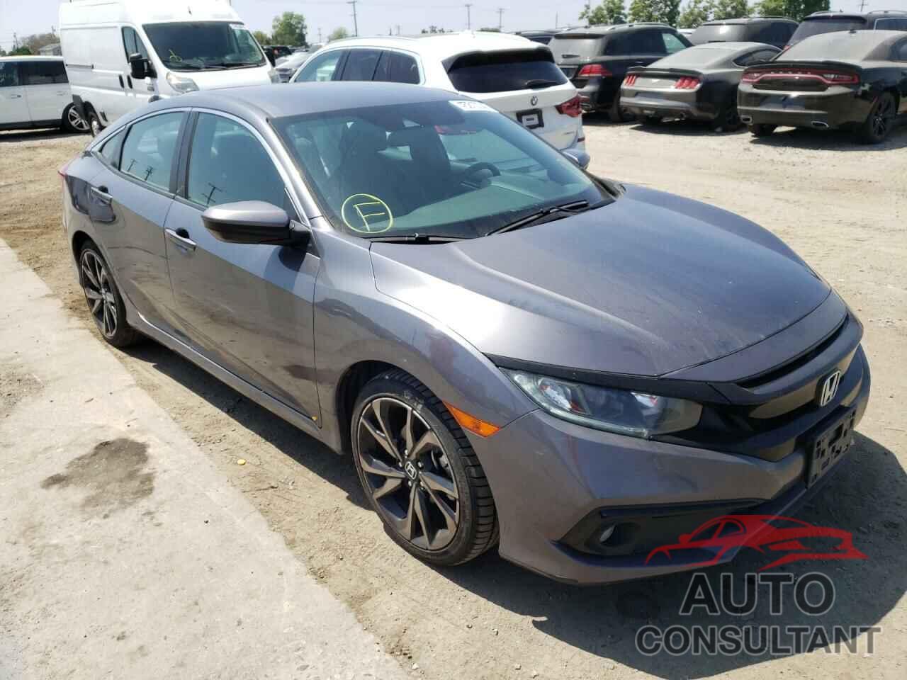 HONDA CIVIC 2019 - 2HGFC2F85KH543290