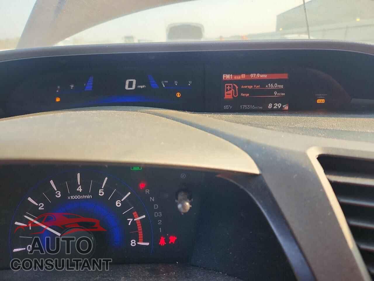 HONDA CIVIC 2012 - JHMFB2F85CS002783